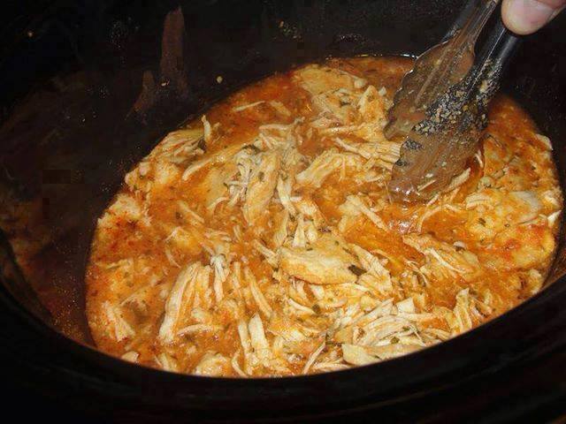 CROCK POT BUFFALO RANCH PULLED CHICKEN | on our weigh to ...